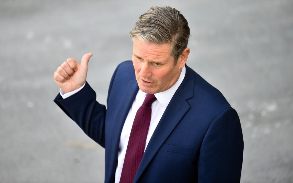 Sir Keir Starmer said it is a “blatant injustice” that youngsters risk having their futures decided on the basis of their postcode.