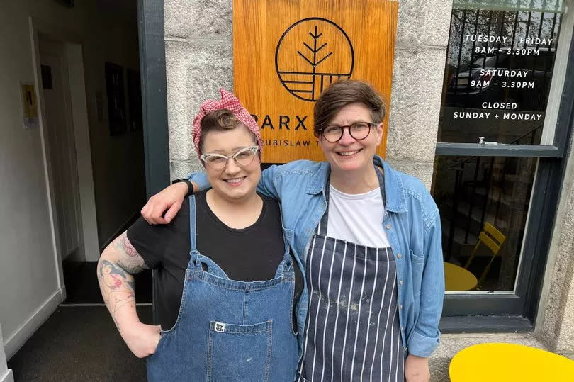 Mechelle Clark and Kirsty Moncrieff of Parx Cafe