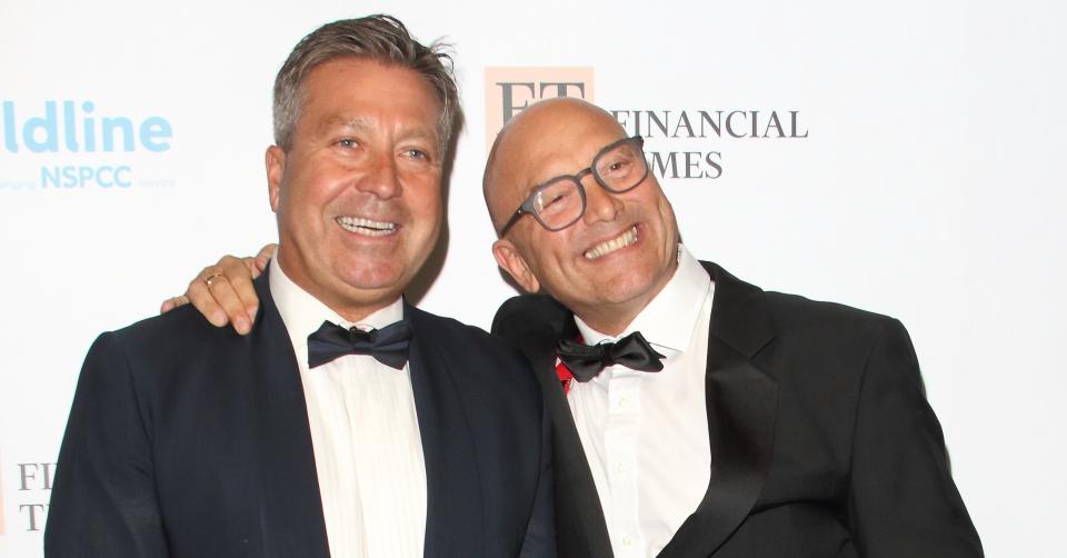 MasterChef's John Torode and Gregg Wallace insist their camaraderie is on camera only. (Getty Images)