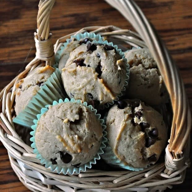 <p>Krista Marshall</p><p>All the flavors from the beloved candy in a bite-sized muffin.</p><p><strong>Get the recipe: <a href="https://parade.com/842104/kristamarshall/peanut-butter-cup-mini-muffins/" rel="nofollow noopener" target="_blank" data-ylk="slk:Peanut Butter Cup Mini Muffins;elm:context_link;itc:0;sec:content-canvas" class="link ">Peanut Butter Cup Mini Muffins</a></strong></p><p><strong>Related:<a href="https://parade.com/1029545/melissasperka/best-peanut-butter-recipes/" rel="nofollow noopener" target="_blank" data-ylk="slk:32 Sweet and Savory Peanut Butter Recipes;elm:context_link;itc:0;sec:content-canvas" class="link "> 32 Sweet and Savory Peanut Butter Recipes</a></strong></p>
