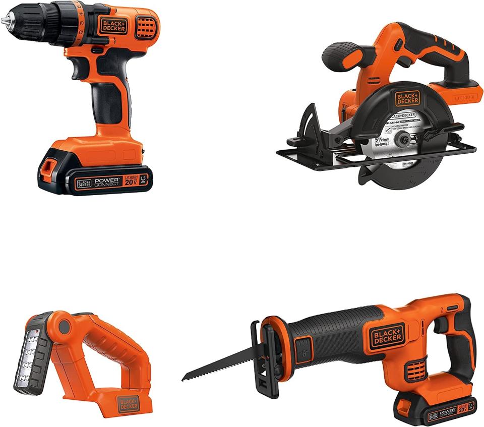 Get A 4 Piece Black & Decker Drill Kit For Just $99 This Cyber Monday