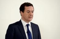 Britain's Chancellor of the Exchequer George Osborne speaks at a news conference in central London, Britain June 27, 2016. REUTERS/Stefan Rousseau/Pool