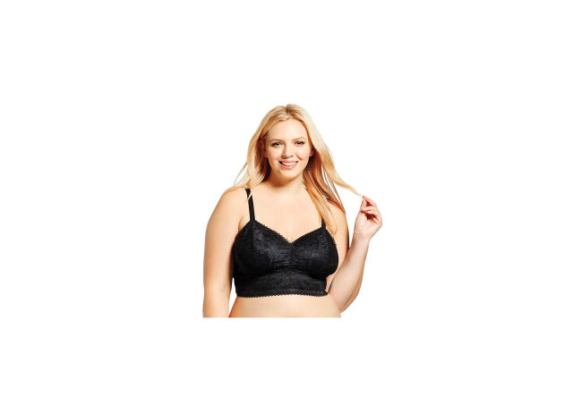 Plus Size - Overt Strappy Mesh Wireless Bralette - Torrid