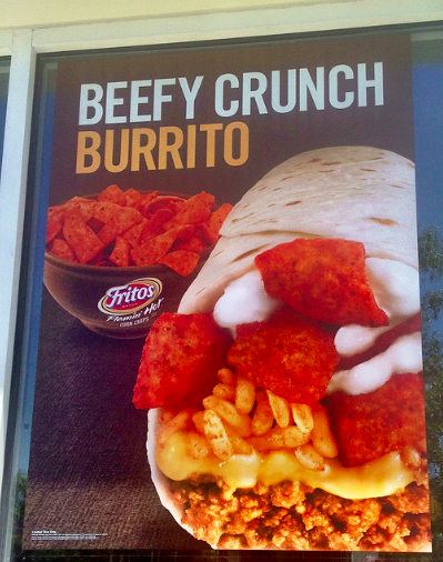 Beefy Crunch Burrito