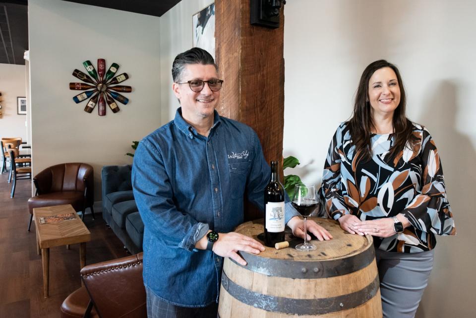 Eric and Nicole Landolfi are the husband-and-wife team behind Waters Edge Winery & Bistro of Doylestown, which opens Saturday, March 9, 2024.