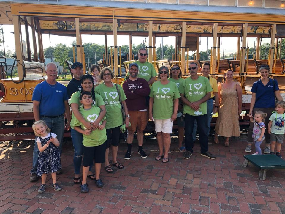 Habitat for Humanity of York County volunteers celebrate their successful Ice Cream Night event in 2021. Habitat will be back this season; they have been selected as a 2022 benefiting nonprofit along with eight other local organizations.