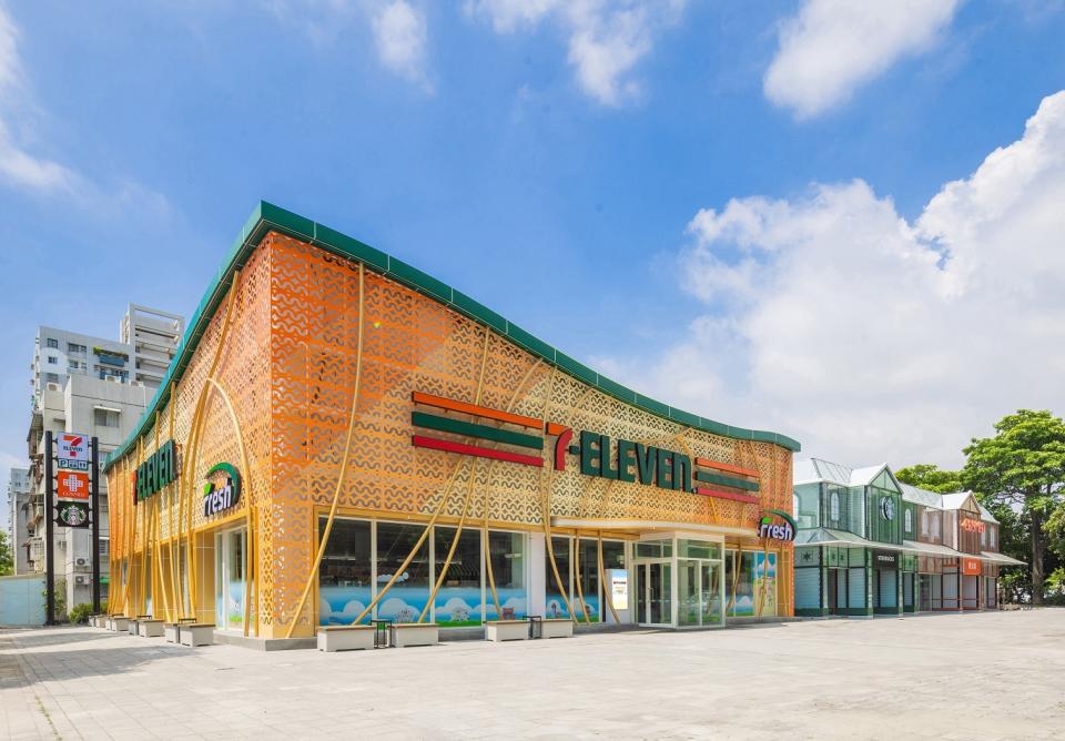 7-ELEVEN第7000店「首府門市」今天開幕。圖／統一提供