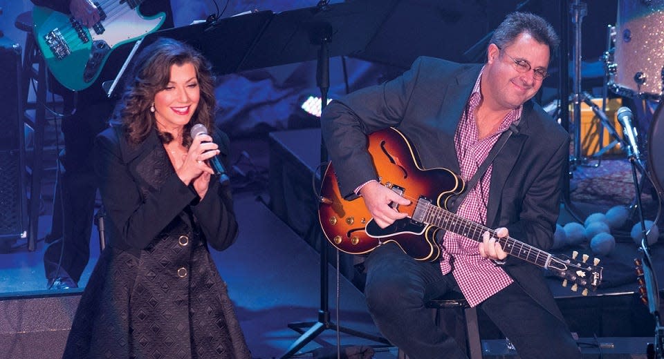 Amy Grant and Vince Gill. Photo provided