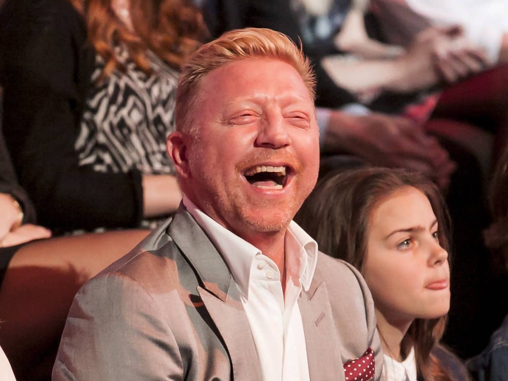 Bei einer seiner inzwischen Ex-Partnerinnen saß Boris Becker noch bestens gelaunt im "Let's Dance"-Studio. (Bild: imago/Lumma Foto)