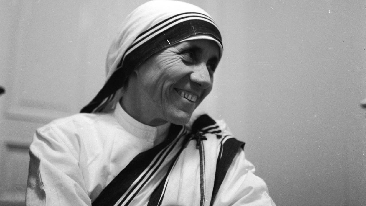 Mother Teresa in a November 1960 photo.