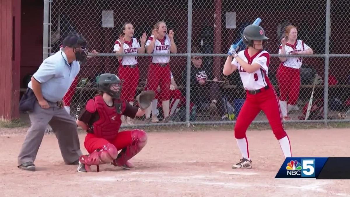 Saranac and Peru high school softball grab playoff wins