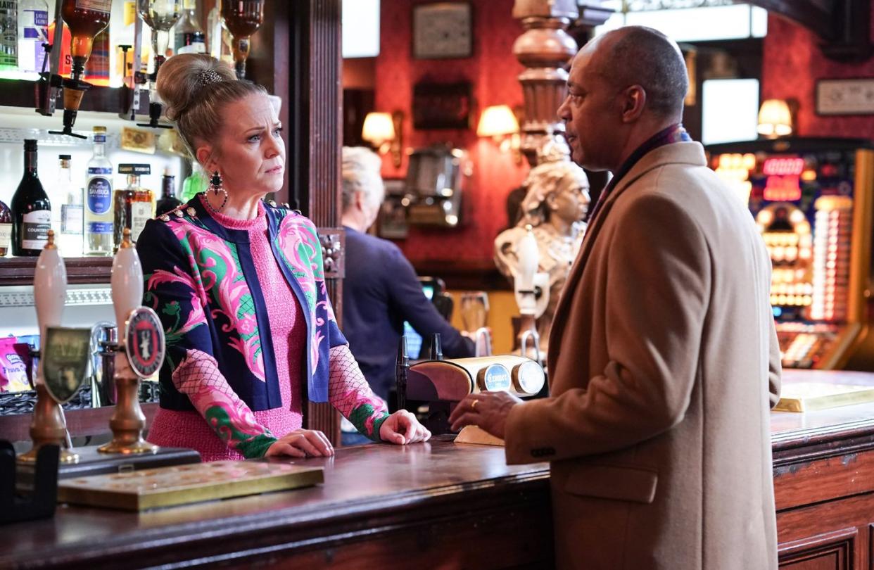 linda carter, pastor clayton, eastenders