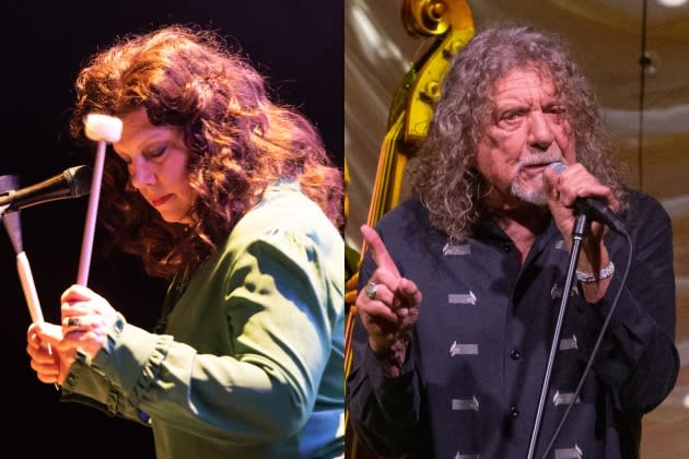 MimiParkerRobertPlant - Credit: Roberto Ricciuti/Redferns; Rick Kern/Getty Images