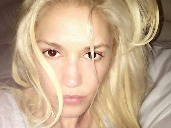 <p>“The Voice” coach posted a no-makeup selfie to her Instagram account on the evening of Thursday, May 12th. With tousled hair and flawless skin, her picture drew tons of compliments from her fans. “Never have you looked so beautiful,” gushed one. Another proclaimed: “So you’re twenty five?!” <i>(</i><a rel="nofollow noopener" href="https://www.instagram.com/p/BFVf-q3uLet/?taken-by=gwenstefani&hl=en" target="_blank" data-ylk="slk:Photo: Instagram/Gwen Stefani;elm:context_link;itc:0;sec:content-canvas" class="link ">Photo: Instagram/Gwen Stefani</a><i>) </i></p>