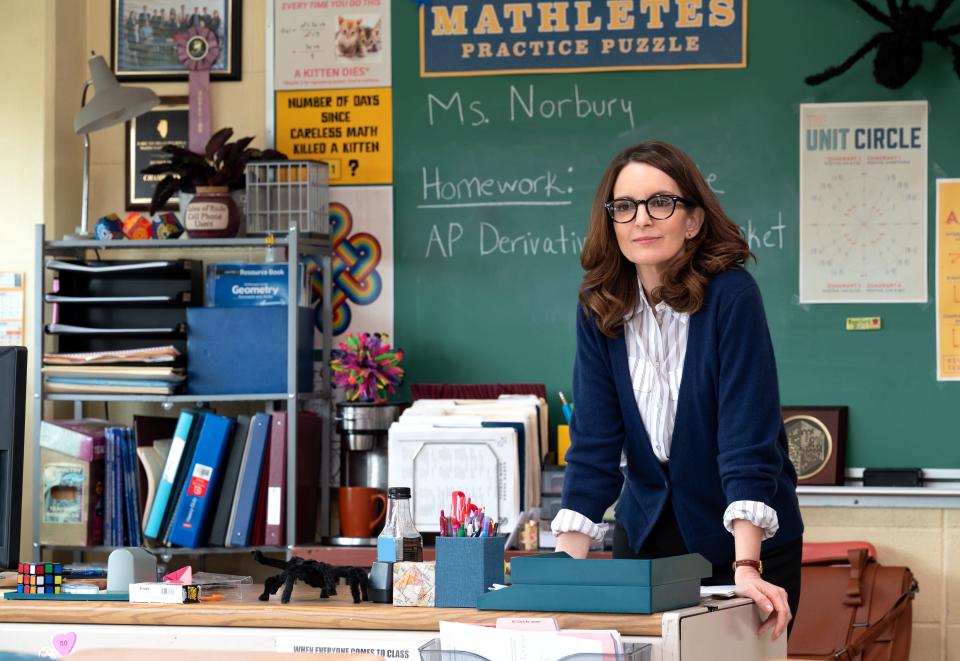 Tina Fey once again plays Ms. Norbury in the 2024 musical update of "Mean Girls."