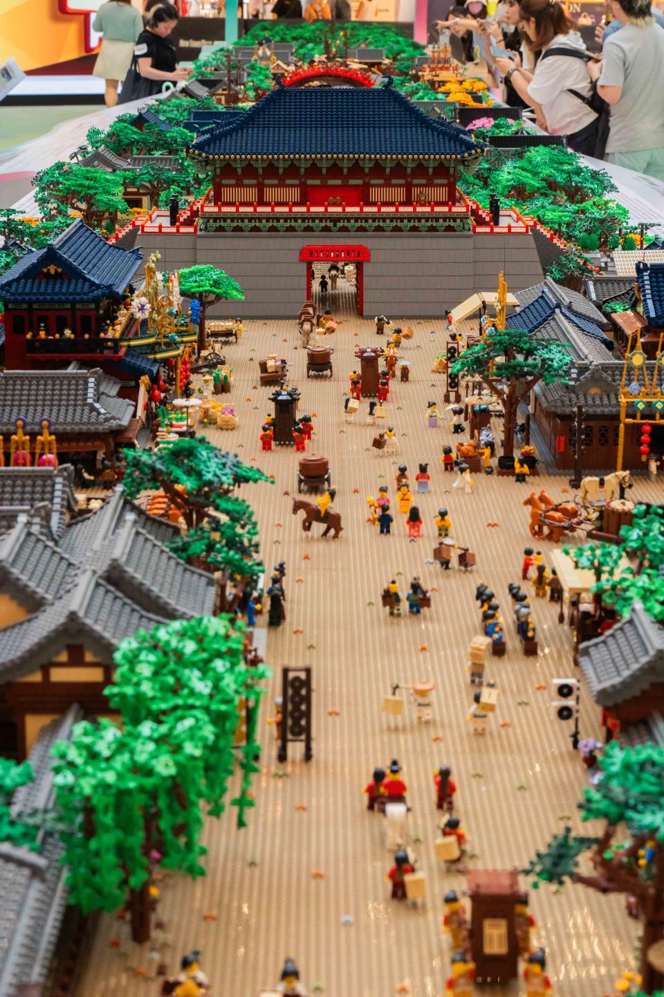 Lego樂高版《清明上河圖》｜沙田新城市廣場