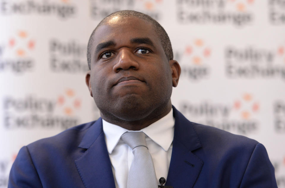David Lammy said it was a “day of national shame” (Picture: PA)