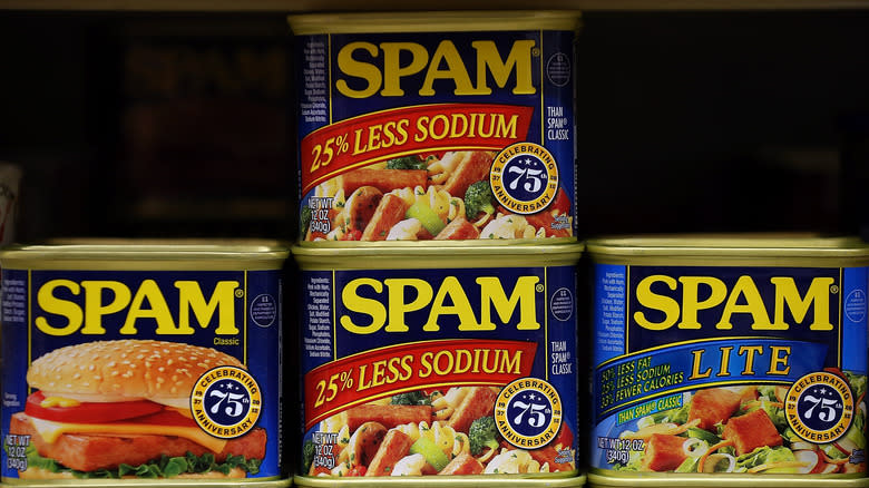 Different flavors of Spam