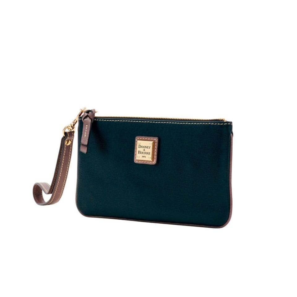 Dooney & Bourke Saffiano Wristlet Pouch. (Photo: ebay)