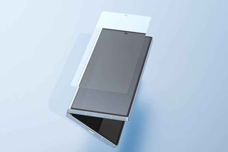 針對Z Flip6和Z Fold6系列新機推出相應的強悍HD螢幕保護貼。（圖／品牌業者提供）