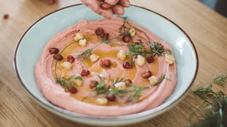 pate with nuts and grains