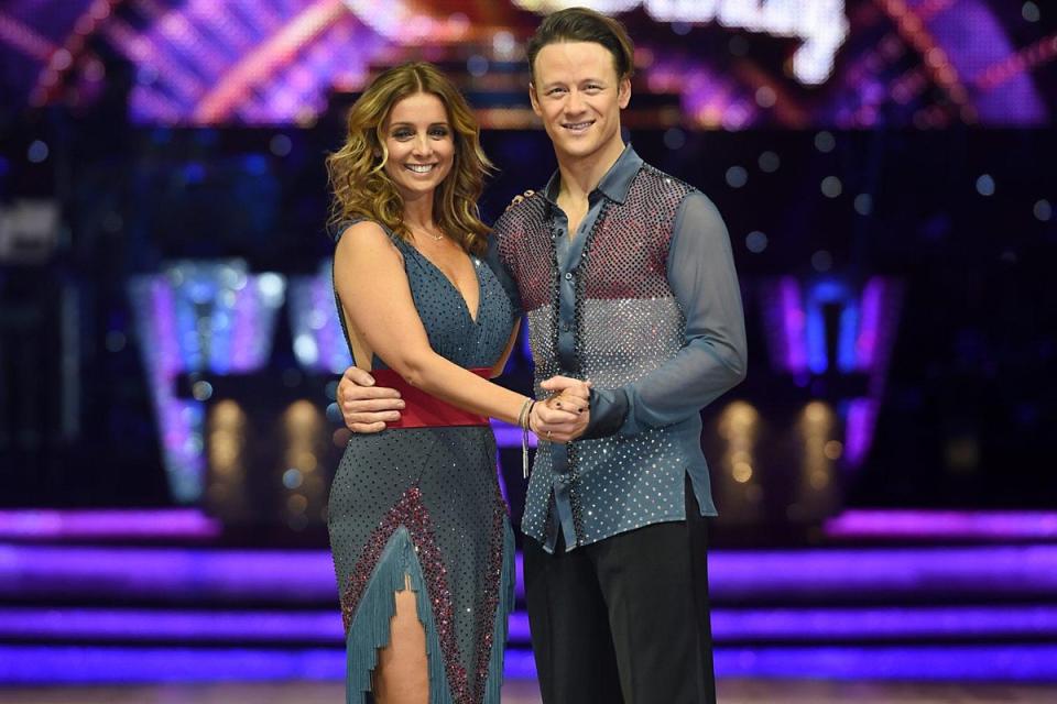 Louise Redknapp and Kevin Clifton during a photocall for the launch of Strictly Come Dancing Live (Joe Giddens/PA Archive/PA Images)