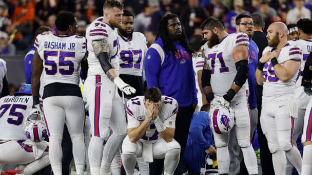 Buffalo Bills star Damar Hamlin's on-field collapse puts spotlight