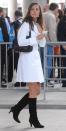 <p>Despite her split from Prince William, Middleton made an appearance at the Concert for Diana at Wembley Stadium. She and Pippa sat in the royal box and watched the Princes dance and sing in a tribute to their late mother. </p>