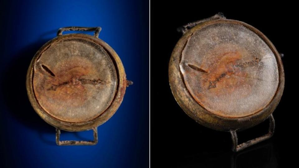 1支從廣島原子彈爆炸中倖存的手錶近日賣出。（圖／翻攝自RR Auction）