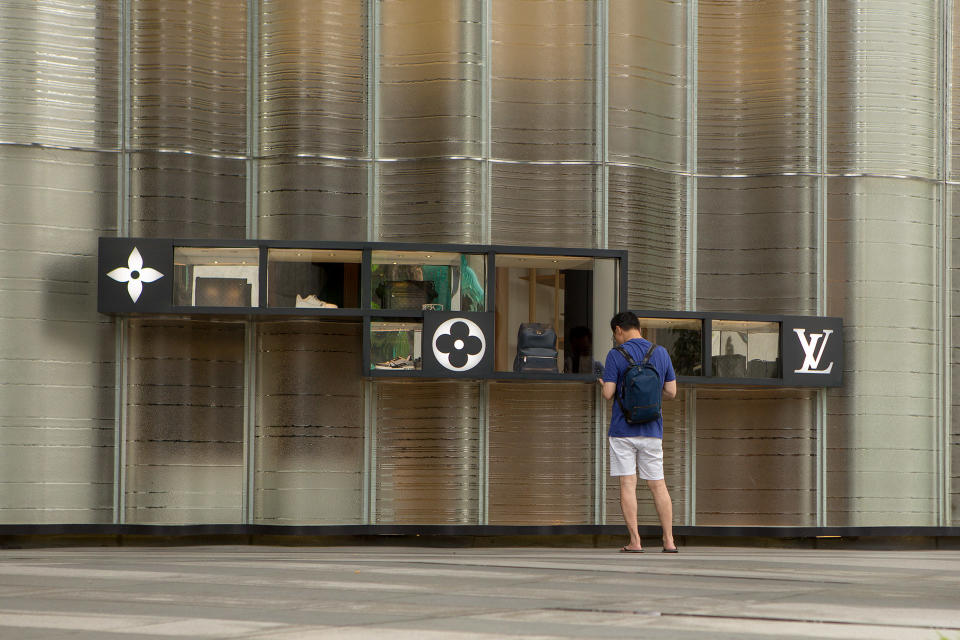 Scenes from Day 1 of Singapore's circuit breaker period