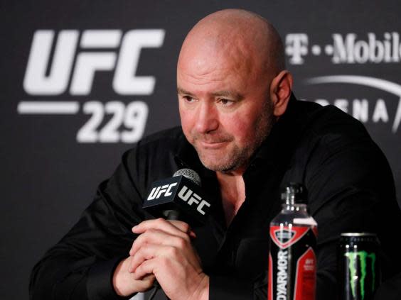 Dana White is determined for the fight to take place (AP)