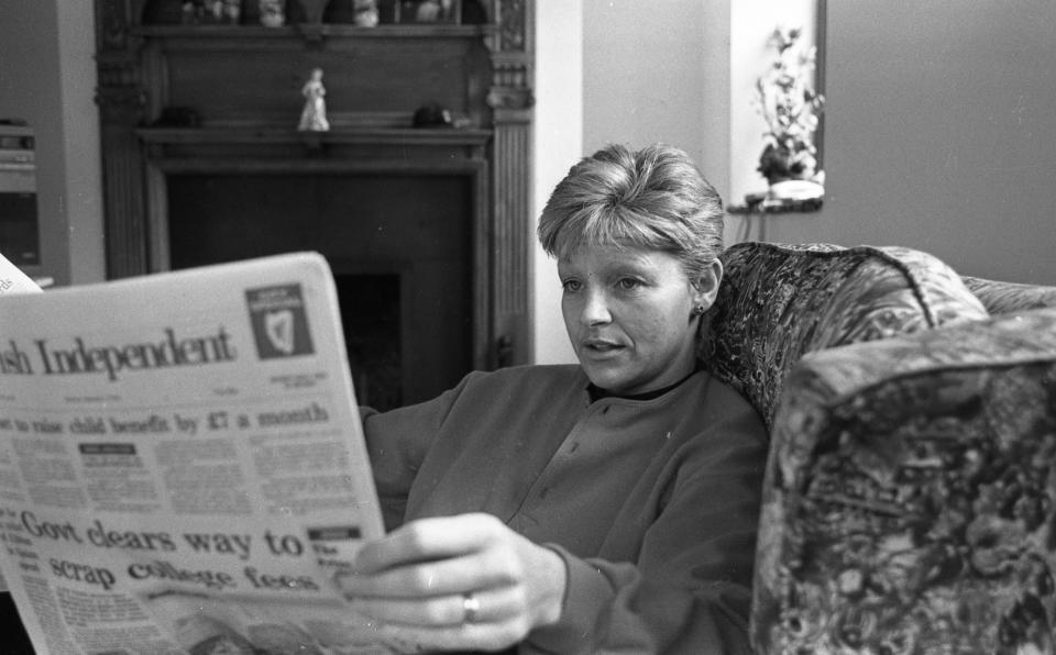 Veronica Guerin fue asesinada en junio de 1996 por una banda criminal. (Foto: Independent News and Media/Getty Images)