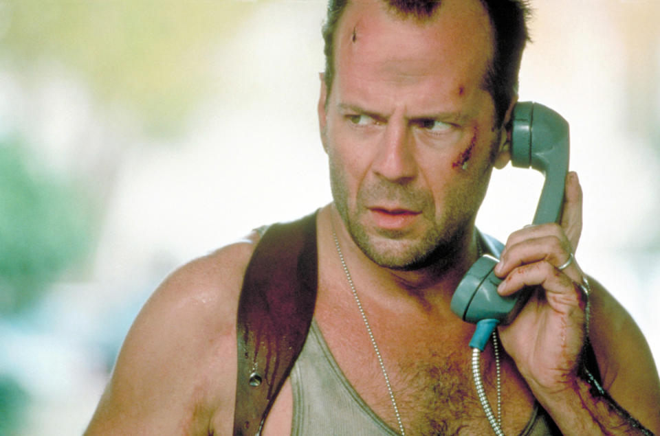 DIE HARD: WITH A VENGEANCE, Bruce Willis, 1995, TM & Copyright © 20th Century Fox Film Corp./courtesy Everett Collection