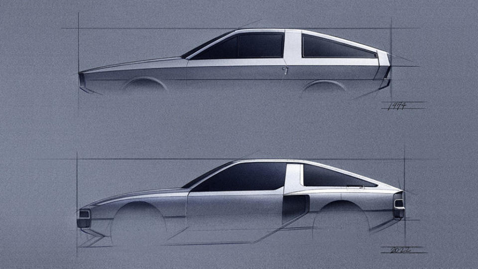 Pony Coupe的重生的計畫將由GFG Style執行，2023年問世。(圖片來源/ Hyundai)