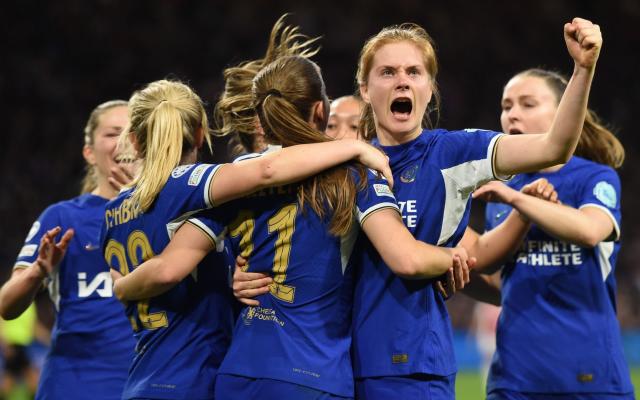 Lauren James and Sjoeke Nusken propel Chelsea towards Women's Champions  League semi-final - Yahoo Sports