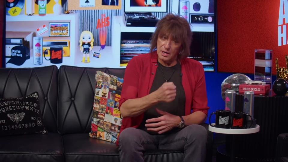 Richie Sambora on the “Allison Hagendorf Show.” Allison Hagendorf/YouTube