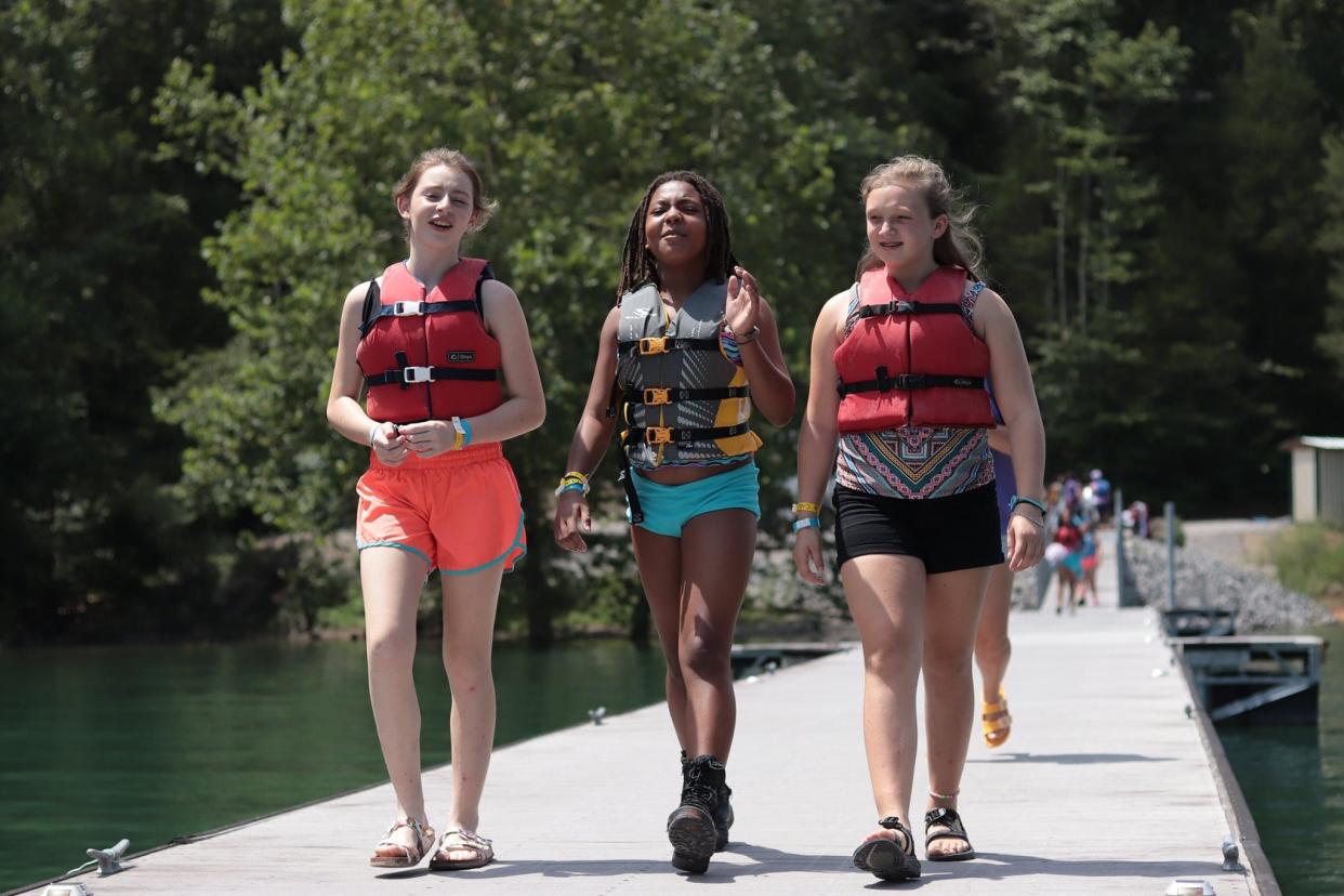 Louisville area children experienced the outdoors and made new friends at The Salvation Army Camp Paradise Valley in Burkesville, Kentucky.