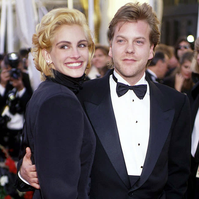 Kiefer Sutherland finds Julia Roberts’ 1991 wedding announcement “brave”