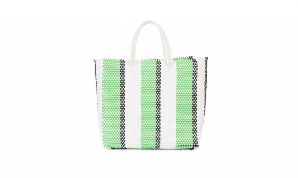 <p>Striped Tote Bag, $205, <a rel="nofollow noopener" href="https://www.farfetch.com/shopping/women/truss-nyc-striped-tote-bag-item-12097314.aspx?fsb=1&storeid=9352&size=17&utm_source=polyvore.com&utm_medium=affiliate&utm_campaign=EIKUS_desktop" target="_blank" data-ylk="slk:farfetch.com;elm:context_link;itc:0;sec:content-canvas" class="link ">farfetch.com</a> </p>