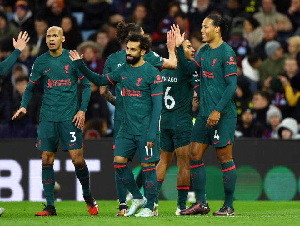 Salah and Van Dijk put Liverpool two goals up (Getty Images)