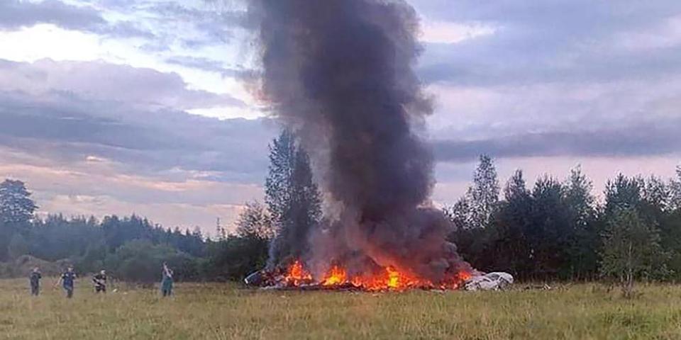 Prigoschin kam bei einem Flugzeugabsturz ums Leben, die Umstände sind bis heute ungeklärt.<span class="copyright">Foto: AFP/TELEGRAM/@grey_zone</span>