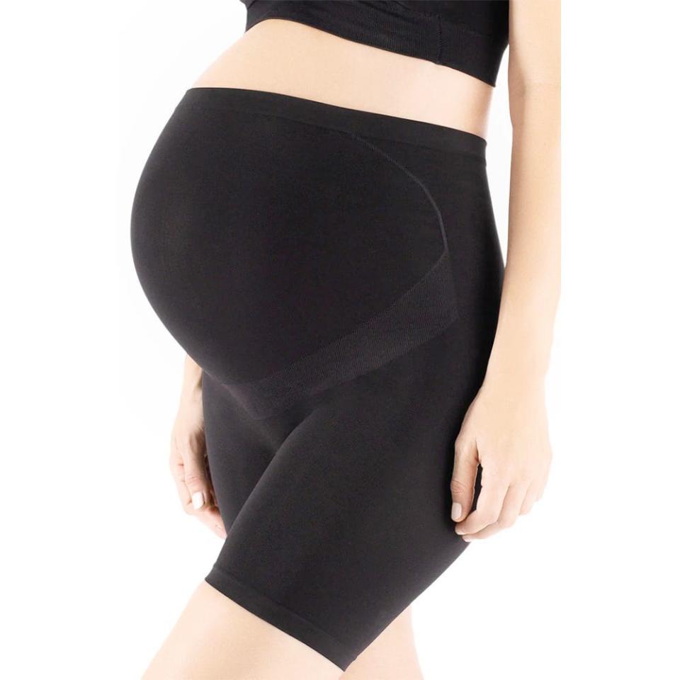 4) Thighs Disguise Maternity Support Shorts