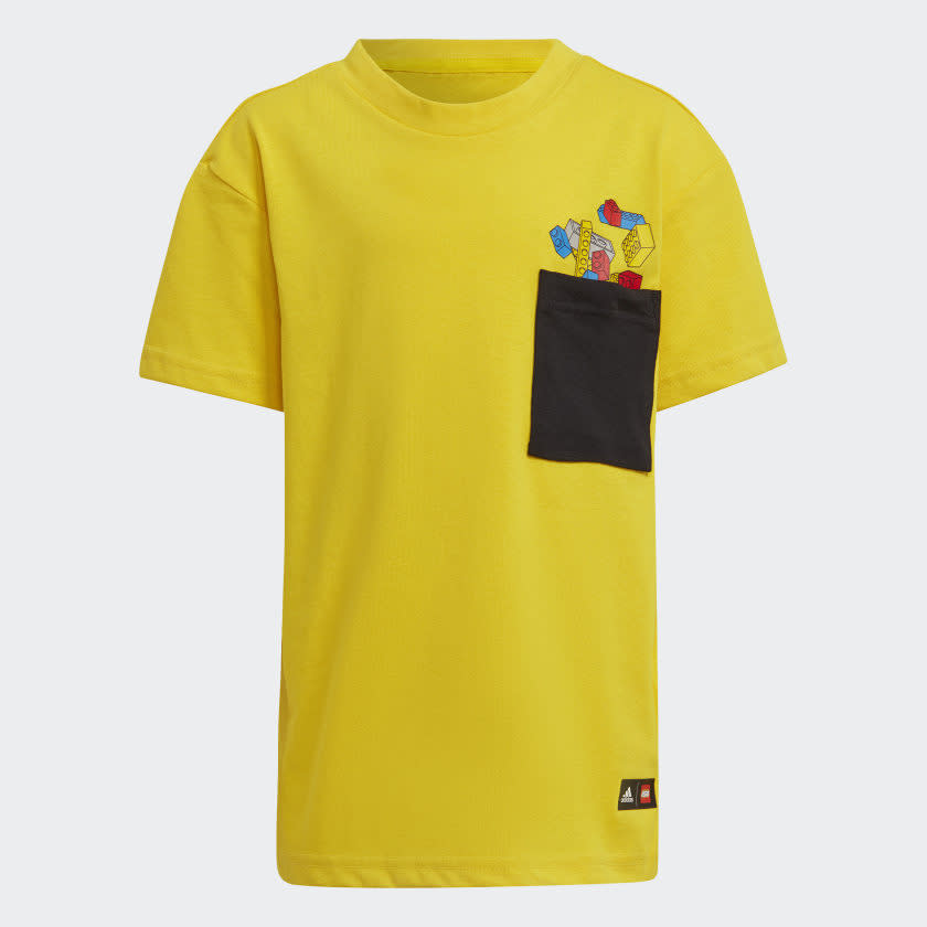 Adidas x Classic Lego Tee - Adidas in bright yellow 