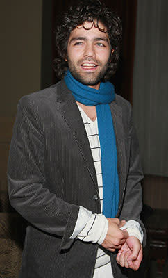 Adrian Grenier at a New York City screening of Paramount Vantage's Margot at the Wedding hosted by The Cinema Society and Linda Wells