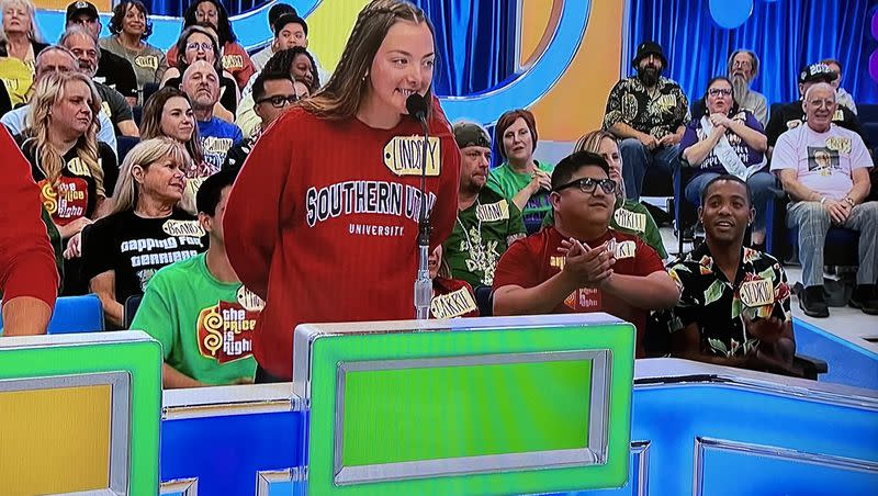 Lindsey Wessling, a sophomore studying outdoor recreation, parks and tourism, recently had the thrill of a lifetime as a contestant on the iconic television game show, “The Price Is Right.” The episode aired on Thursday, Jan. 11, 2024.