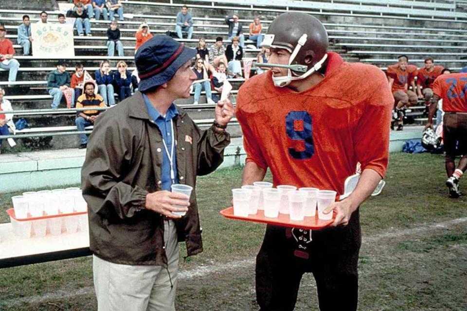 Henry Winkler and Adam Sandler in "The Waterboy"<p>Touchstone Pictures</p>