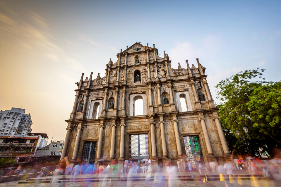 ruins of st paul's