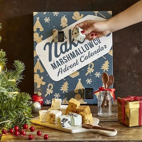 The Naked Marshmallow Co Gourmet Marshmallow Advent Calendar - Credit: The Naked Marshmallow Co