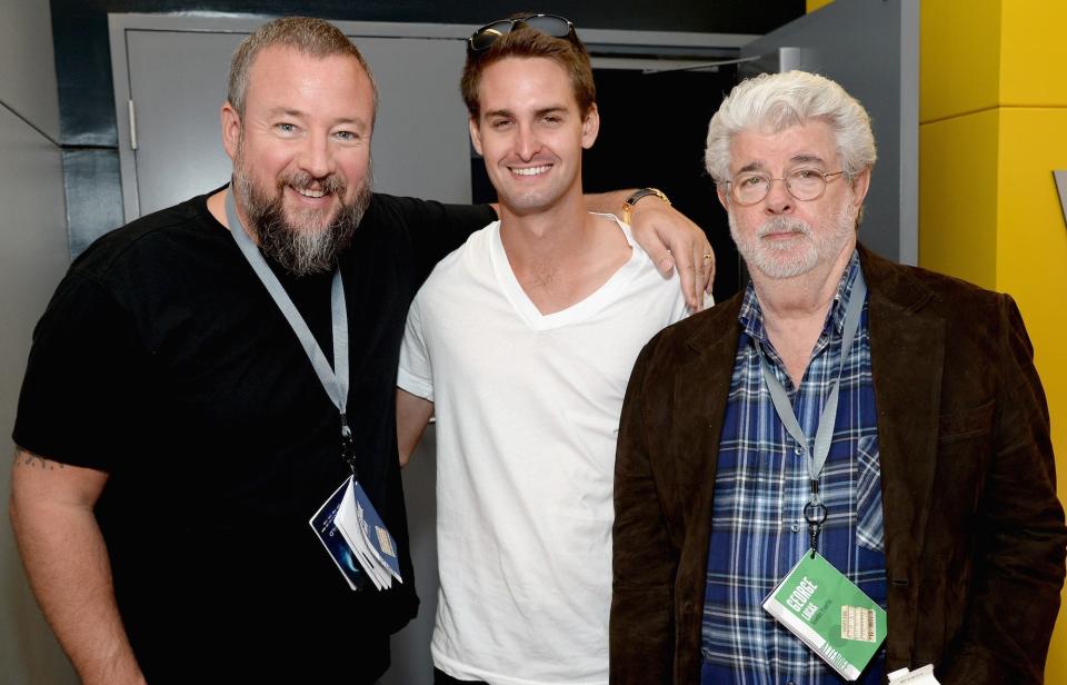 evan spiegel shane smith george lucas