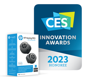 HP Hearing PRO is a CES Innovation Award Honoree for 2023